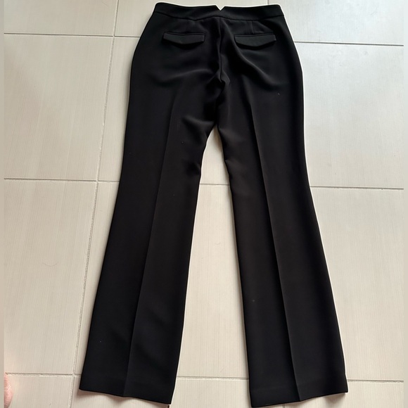 Karl Lagerfeld Black Straight Leg Dress Pants Size 2 - Picture 4 of 5